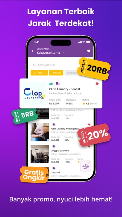 IZILOH | Laundry Super App স্ক্রিনশট