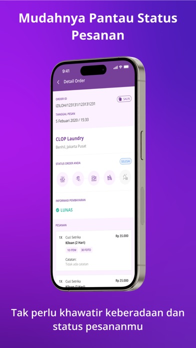 IZILOH | Laundry Super App স্ক্রিনশট