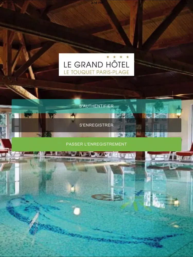 Capturas de pantalla de Le Grand Hôtel iPad 