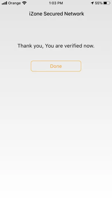 Ảnh chụp màn hình của iZone App