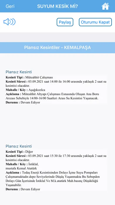 Captures d'écran de Izsu Genel Mudurlugu