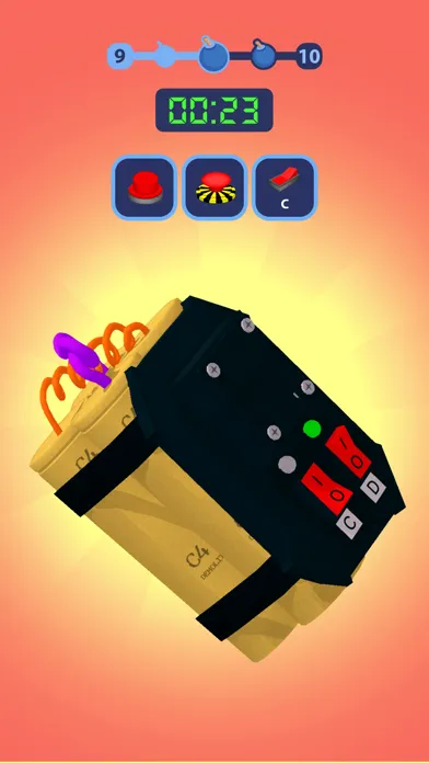 Capturas de tela do Defuse The Bomb 3D