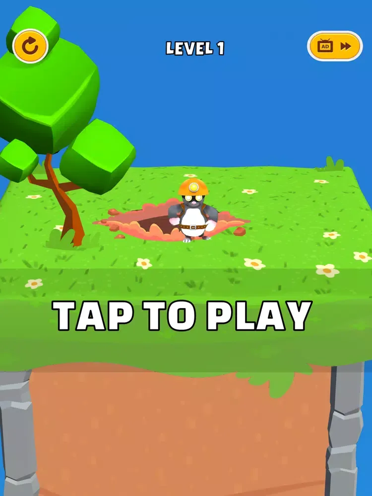 Capturas de tela do Hole Mole 3D iPad 
