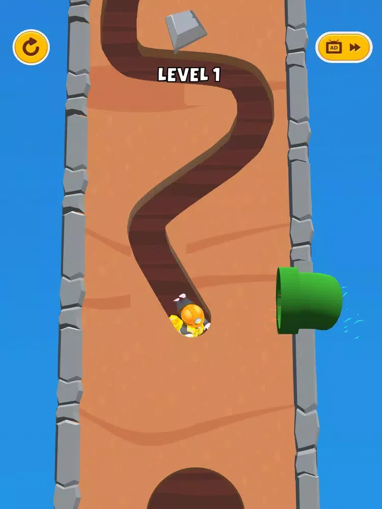 Capturas de tela do Hole Mole 3D iPad 