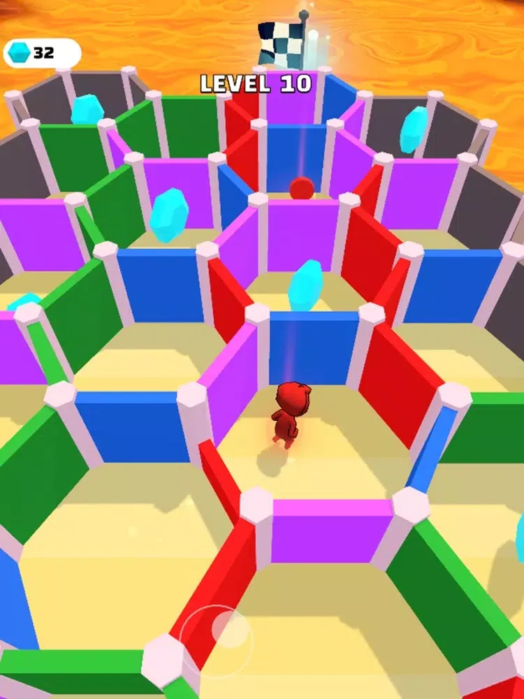 Maze Rush 3D iPad  स्क्रीनशॉट