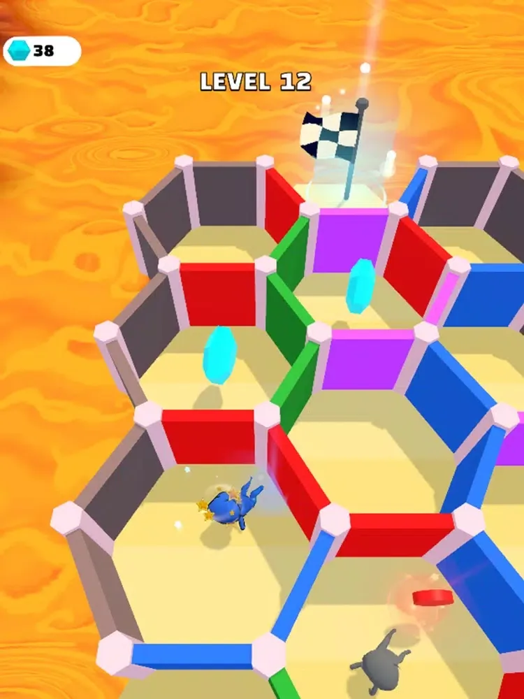 Maze Rush 3D iPad  स्क्रीनशॉट