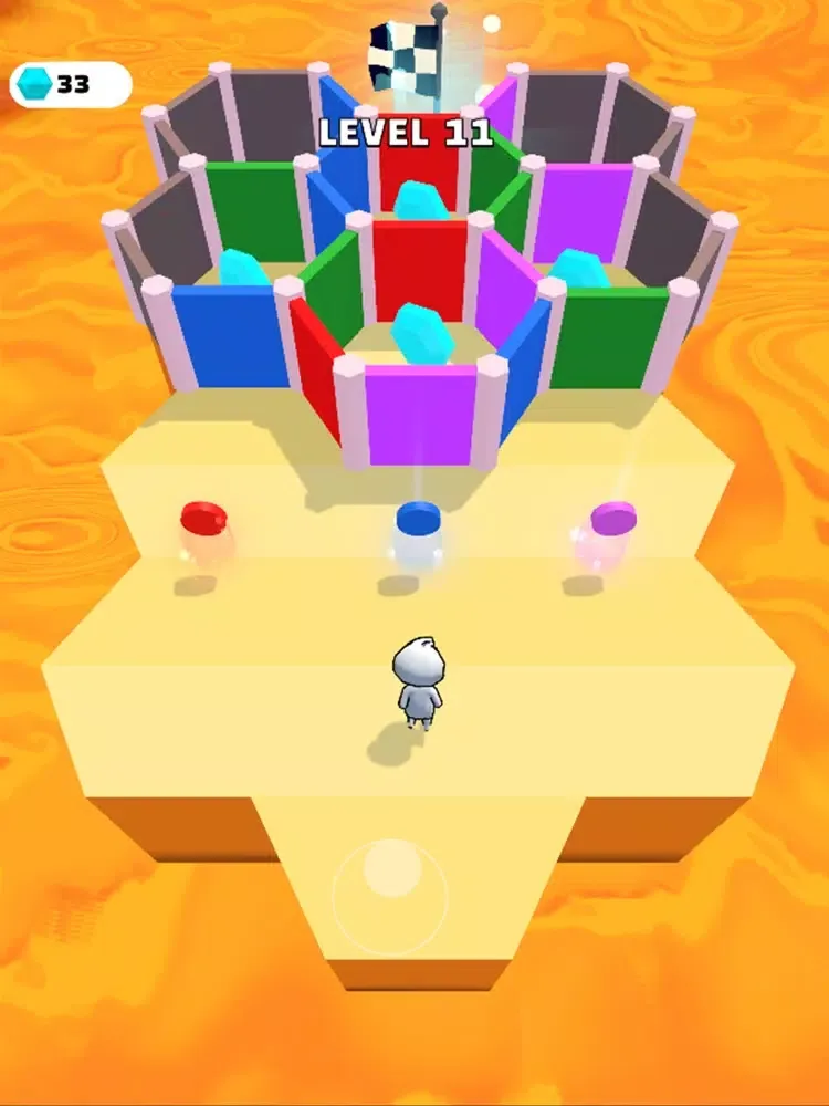 Maze Rush 3D iPad  स्क्रीनशॉट