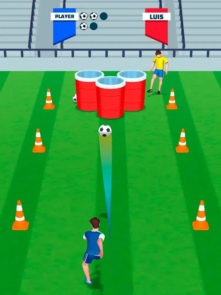 صور Soccer Pong 3D! iPad 