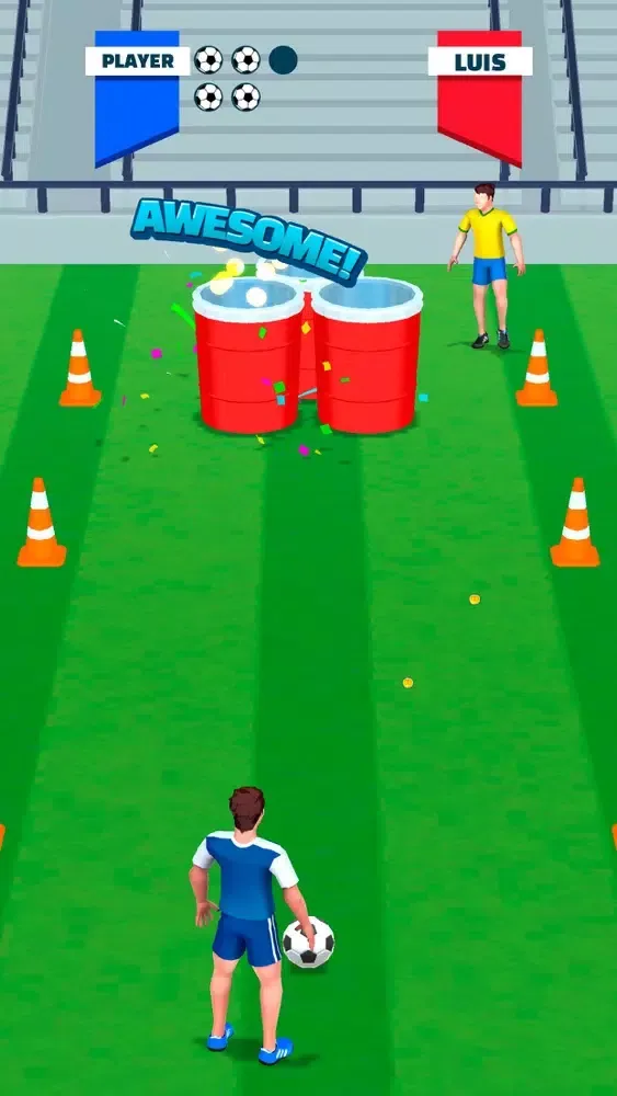 صور Soccer Pong 3D!