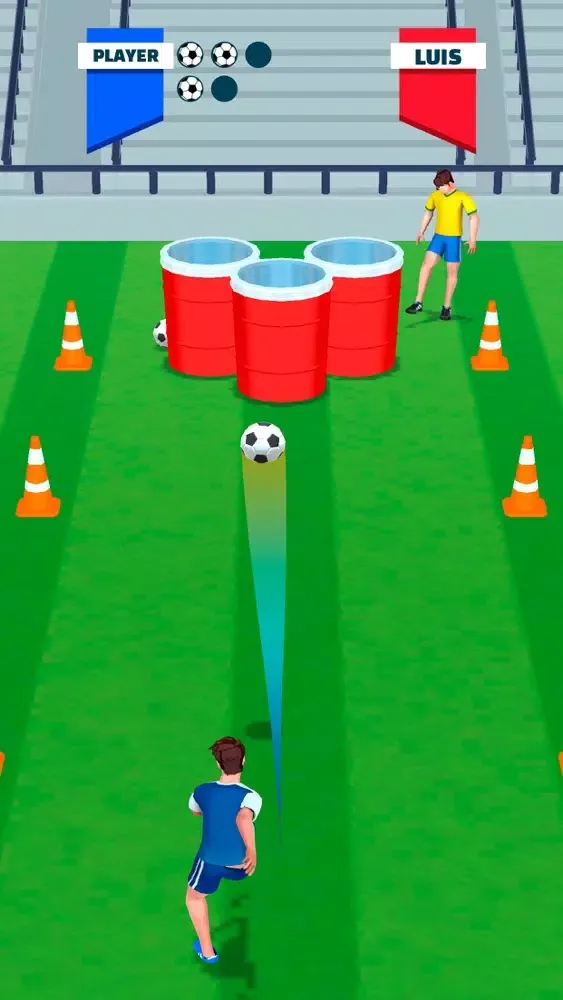صور Soccer Pong 3D!