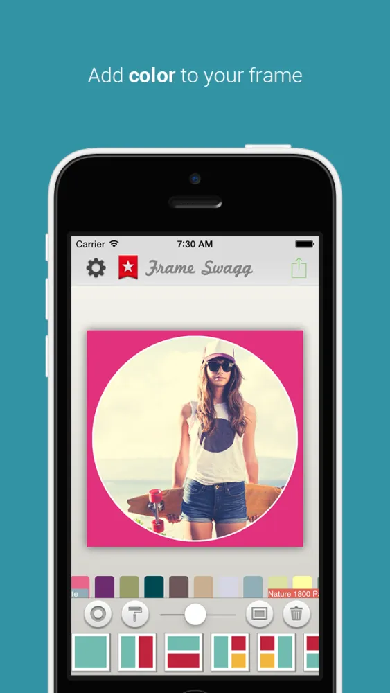 Frame Swagg - Photo collage maker to stitch pic for Instagram FREE應用截圖