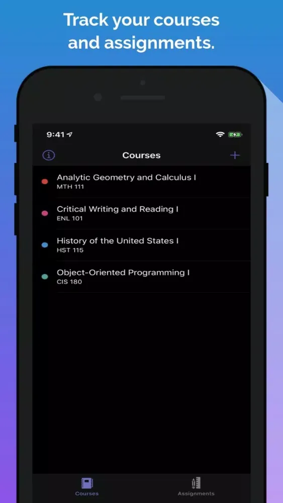 Screenshot di Collegiate: Student Organizer