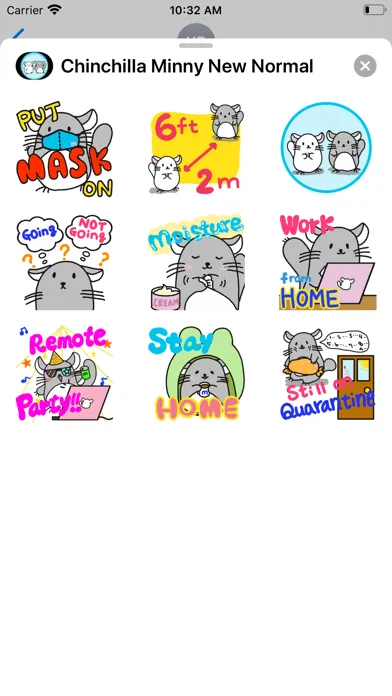 Chinchilla Minny New Normal 스크린샷