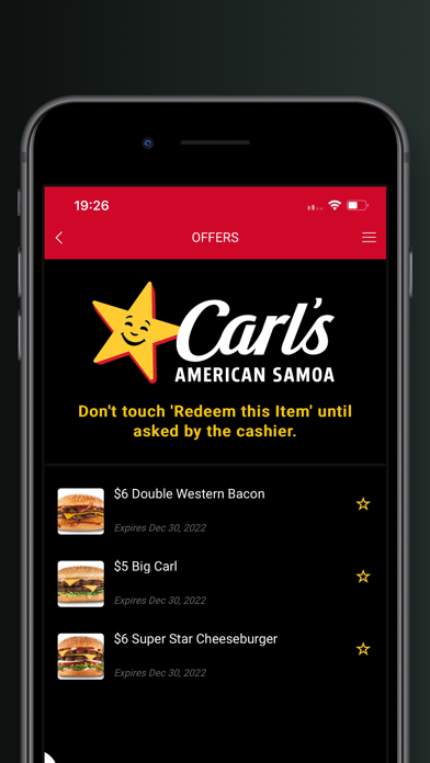 ภาพหน้าจอของ Carls American Samoa