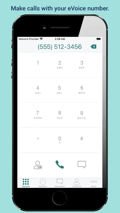 eVoice – business phone number स्क्रीनशॉट