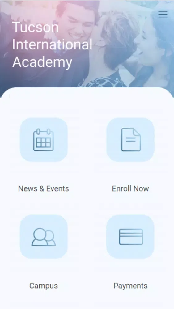 Capturas de pantalla de Tucson International Academy.