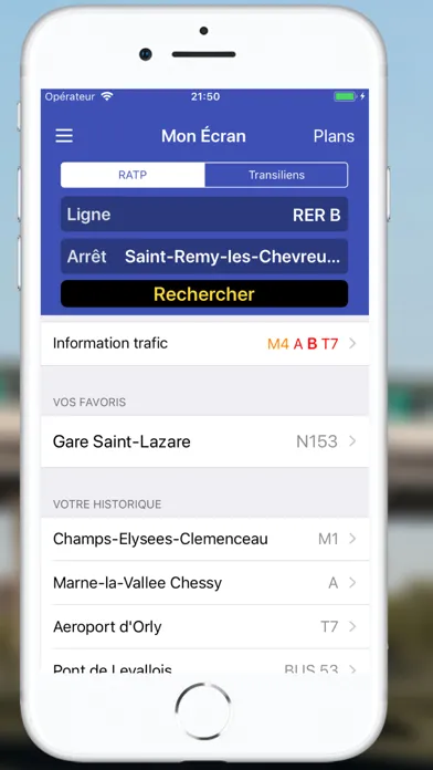 Mon Écran — Paris Schedules &+ سکرین شاٹس