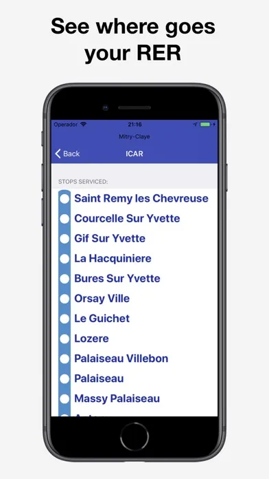 Mon Écran — Paris Schedules &+ سکرین شاٹس