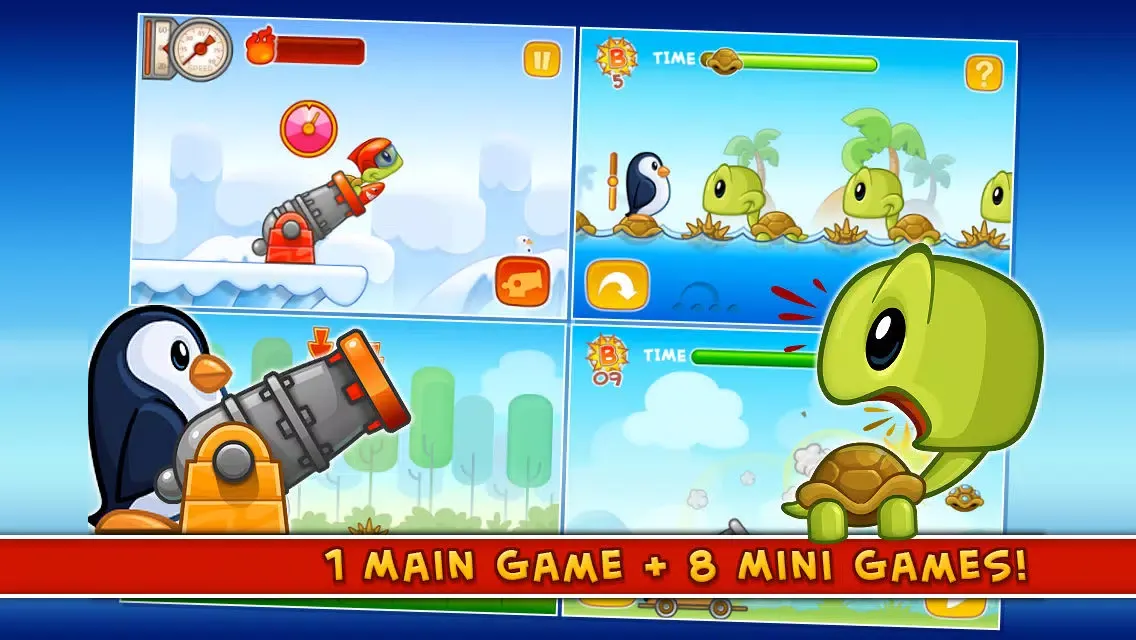Captures d'écran de Turtles, Huh? - Learn to Fly