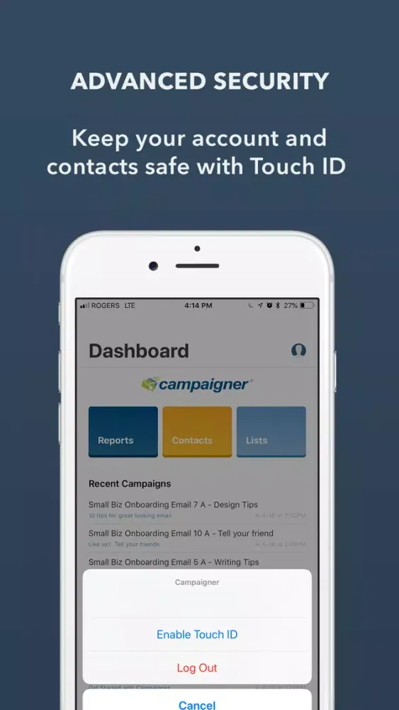 Campaigner - Email Marketing スクリーンショット