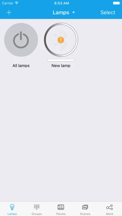 Tangkapan layar Smart BLU™