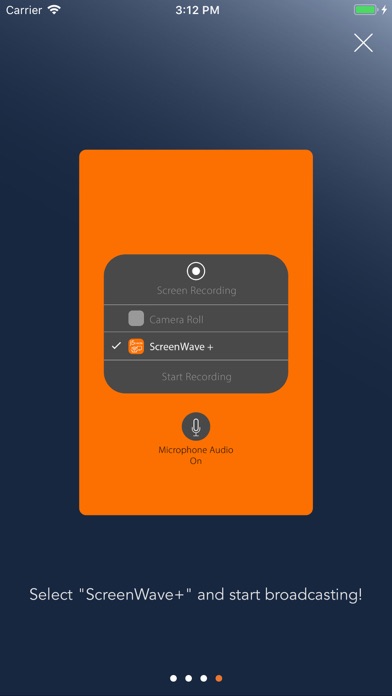 Capturas de pantalla de ScreenWave