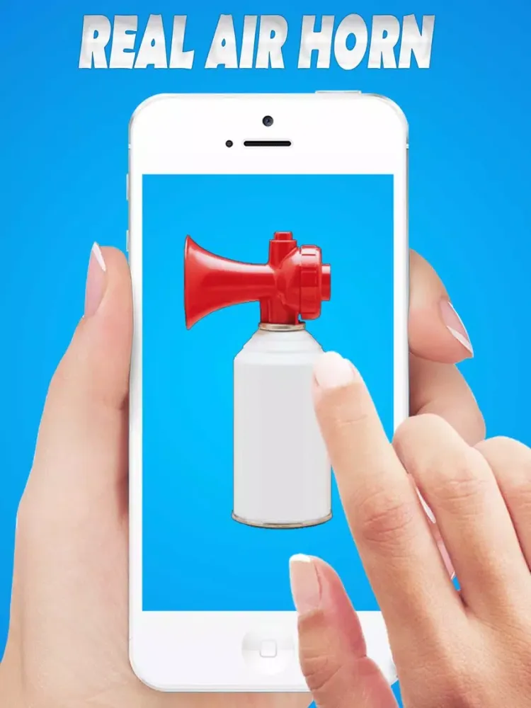Real Air Horn Loud Stadium Sound Simulator iPad 应用截图