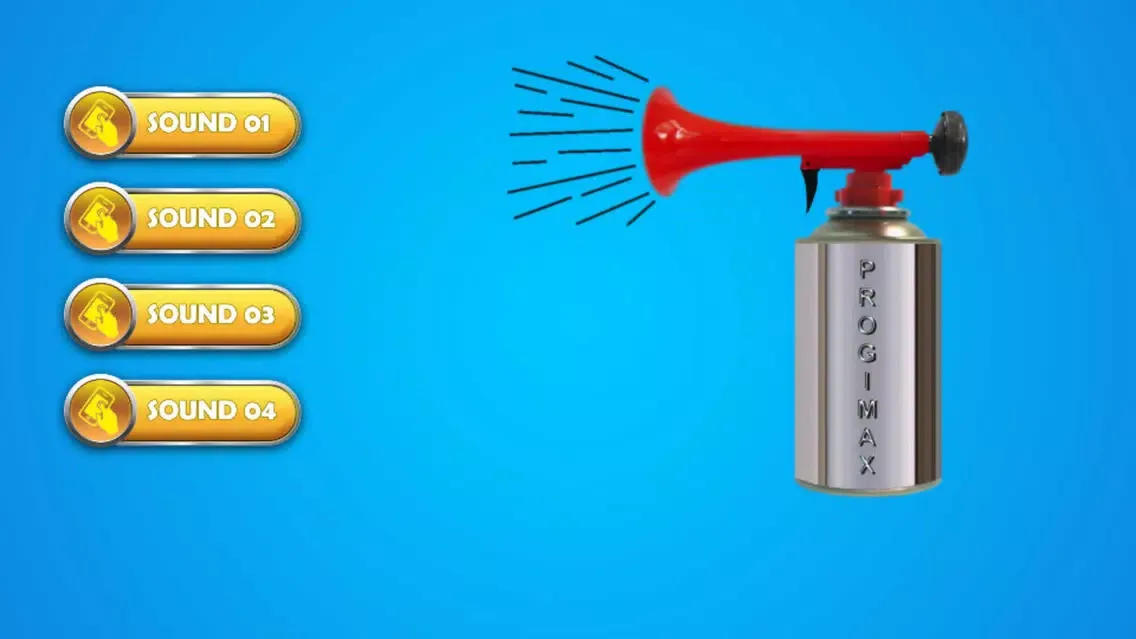 Real Air Horn Loud Stadium Sound Simulator应用截图