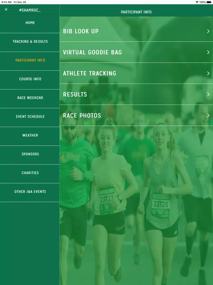 Shamrock Marathon iPad  স্ক্রিনশট