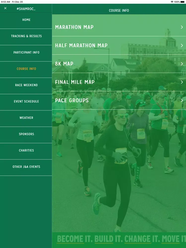 Shamrock Marathon iPad  স্ক্রিনশট