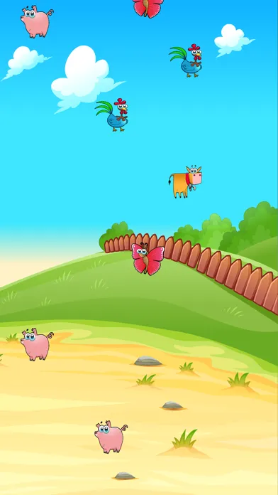 Tangkapan skrin Tap the animal - Toddler game