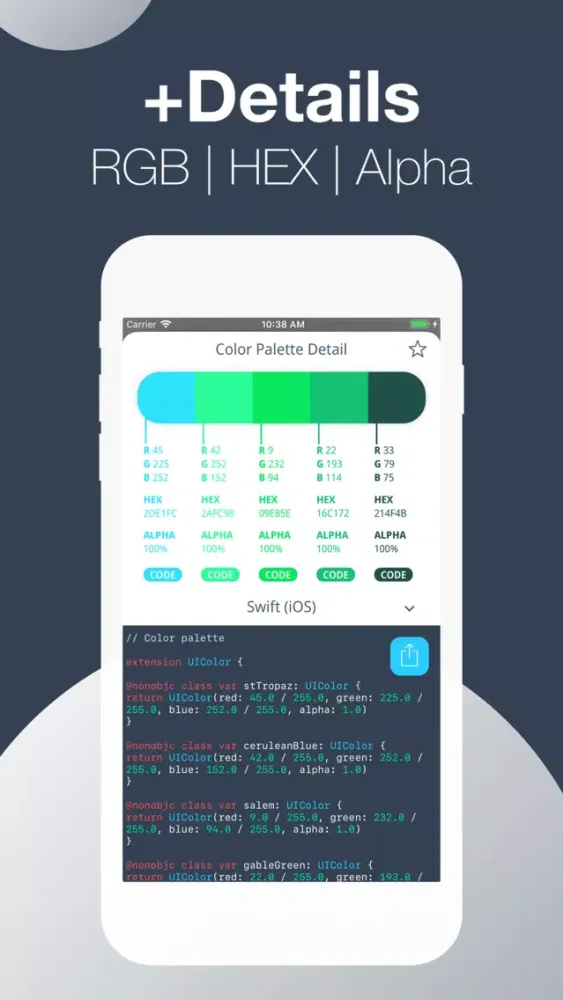 Color to Code スクリーンショット
