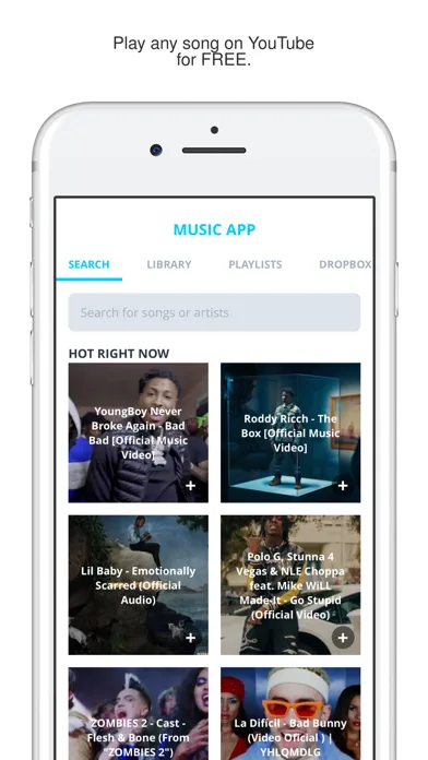 Music App - Unlimited應用截圖