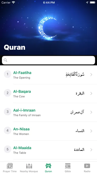 Capturas de tela do Muslim Pack