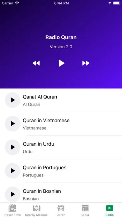 Capturas de tela do Muslim Pack