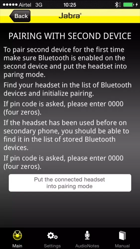 Jabra CONNECT Screenshots