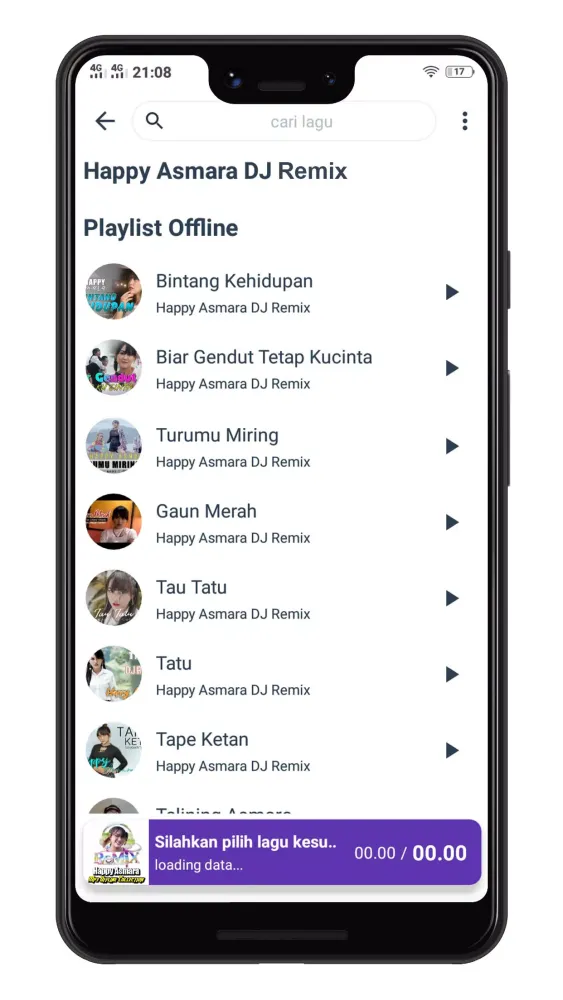 Happy Asmara DJ Remix Offline Screenshots