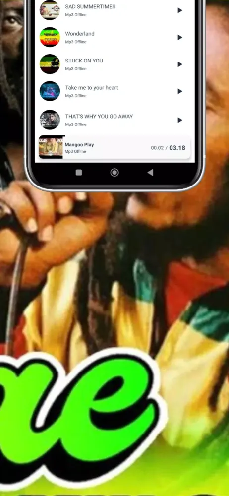 Popular Reggae Songs offline Screenshots