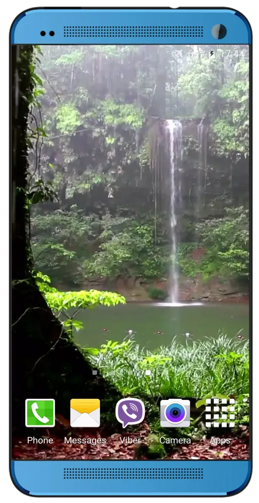 Capturas de pantalla de Tropical Rain Video Wallpaper