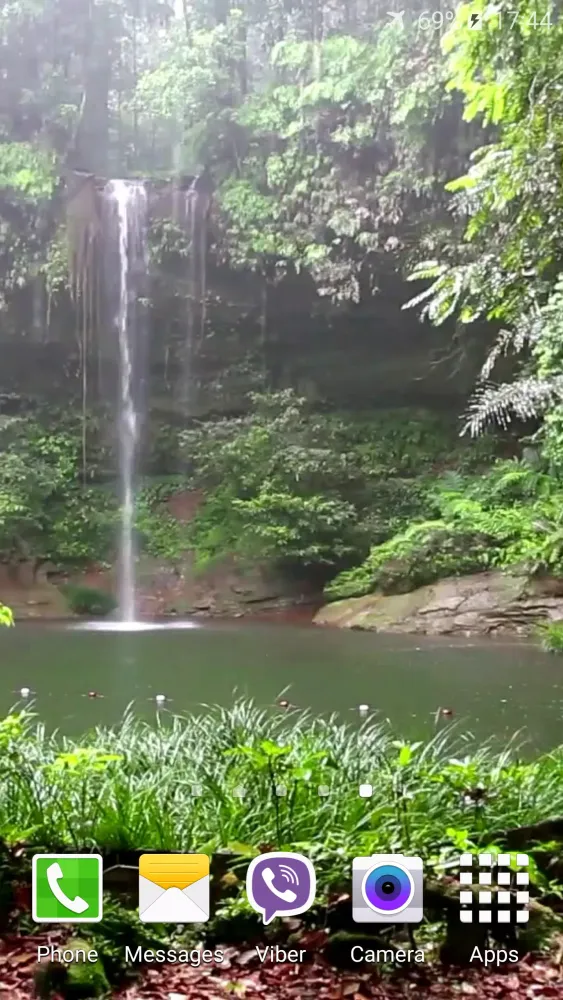 Capturas de pantalla de Tropical Rain Video Wallpaper