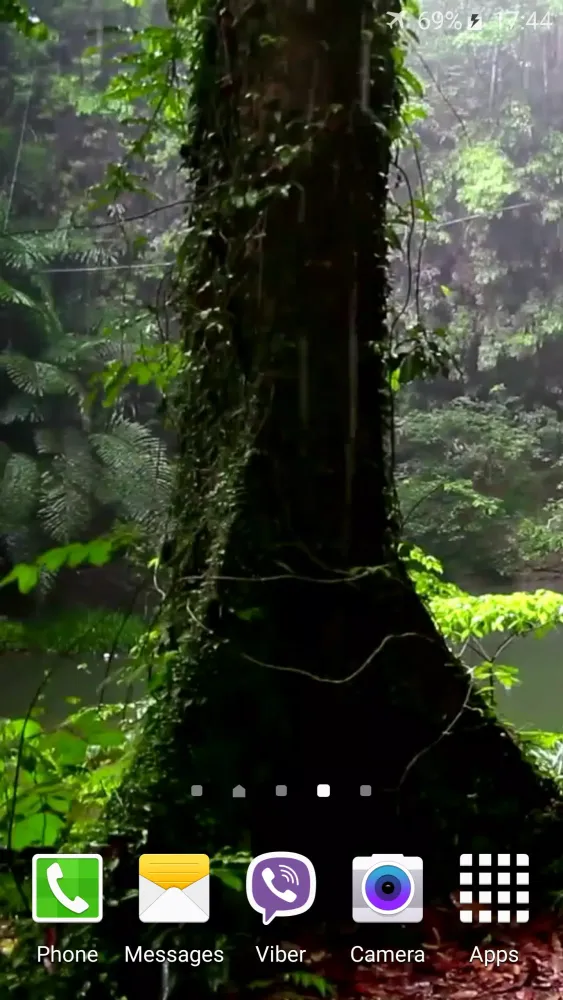Capturas de pantalla de Tropical Rain Video Wallpaper