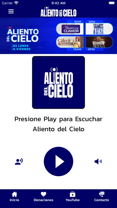 Aliento del Cielo Radio Screenshots