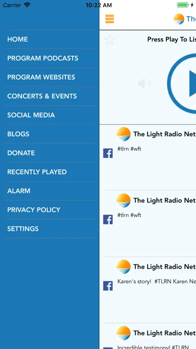 The Light Radio Network Screenshots