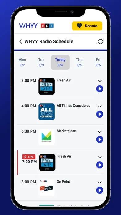 WHYY Listen: News & Podcasts স্ক্রিনশট