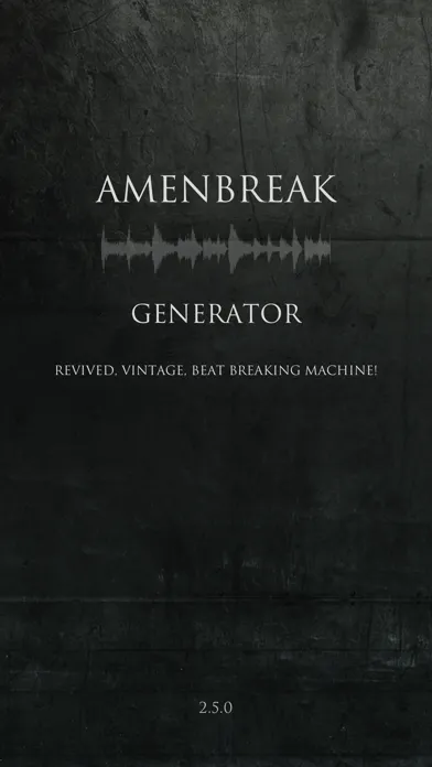 Tangkapan layar Amen Break Generator (Revived)