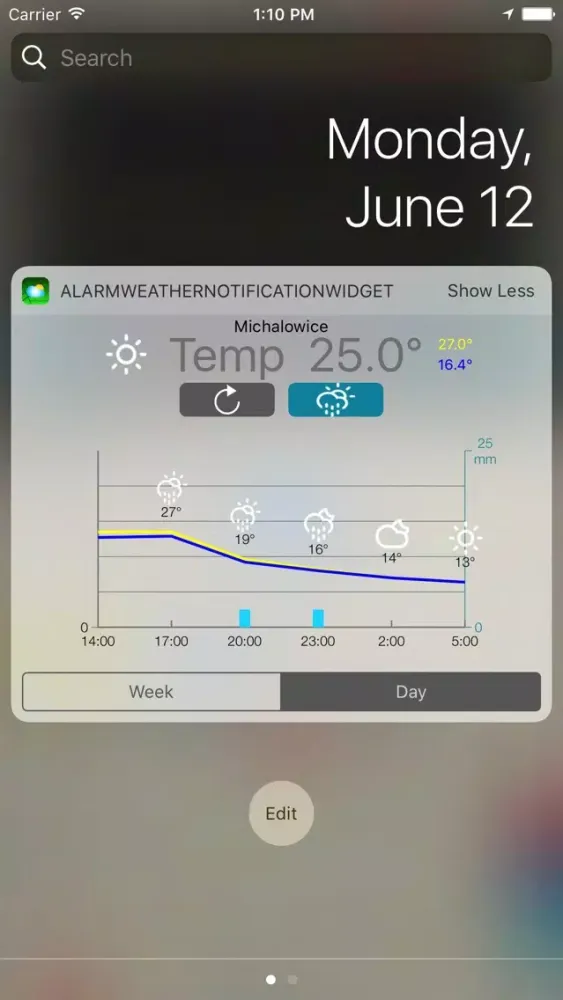 Alarm Weather Widget應用截圖