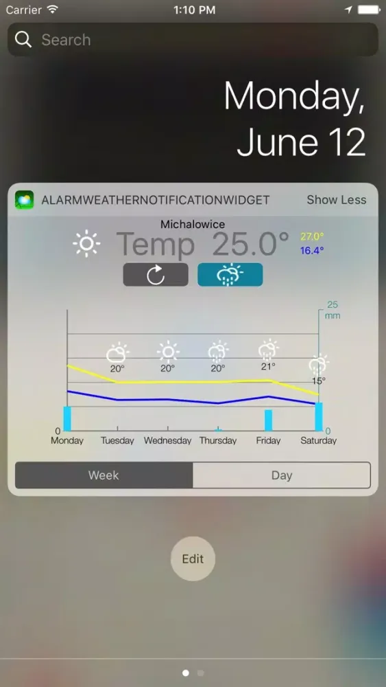 Alarm Weather Widget應用截圖