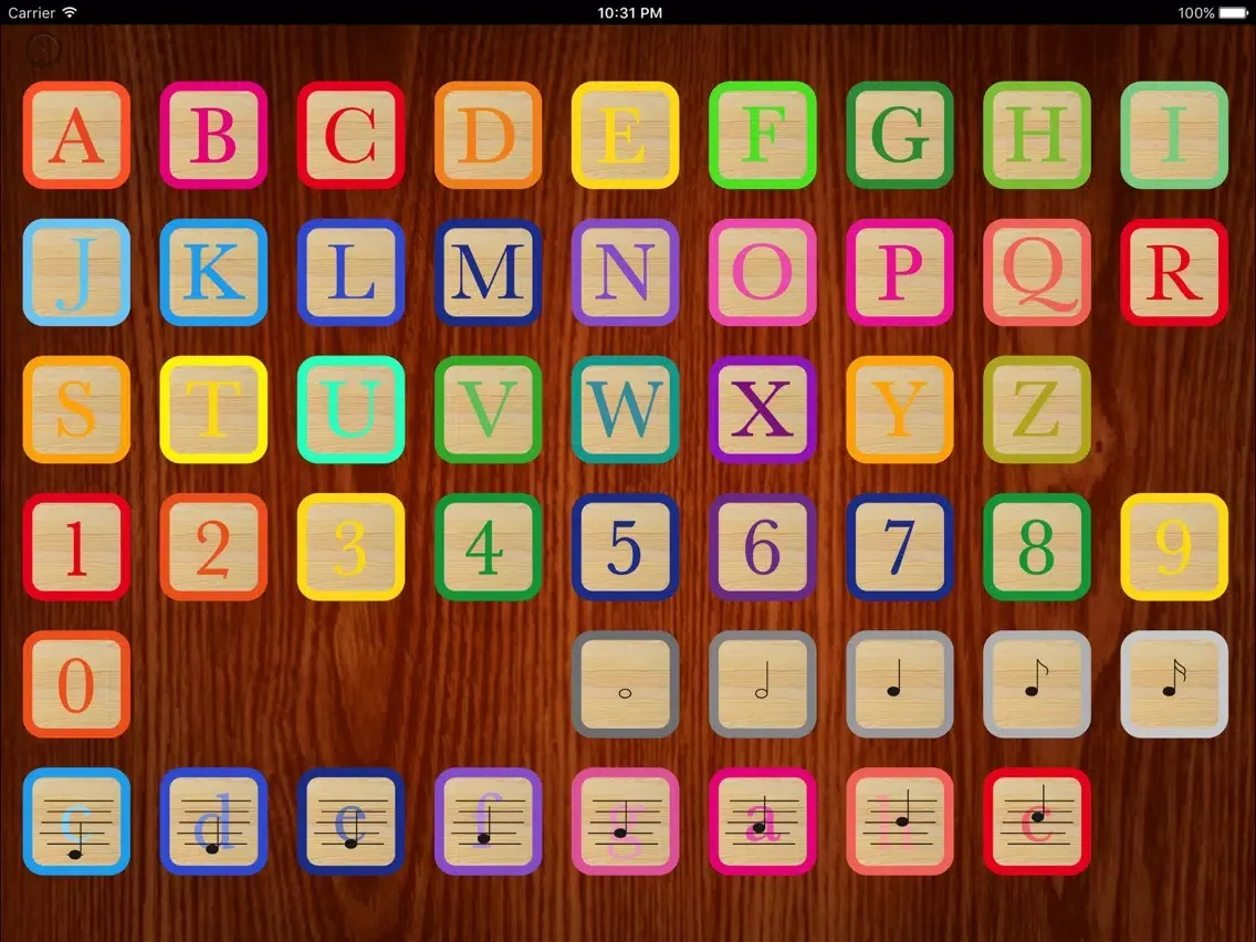 Capturas de pantalla de Alfabeter iPad 