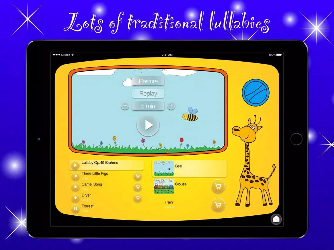 Animated Music Box Lite iPad  স্ক্রিনশট
