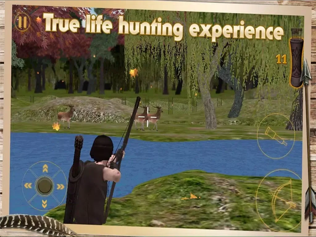 Bow Arrow Animal Quest iPad  스크린샷